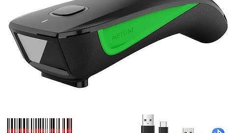 Wireless image barcode scanner NETUM C740 with 3-in-1 Connection - Bluetooth + 2,4Ghz RF + USB