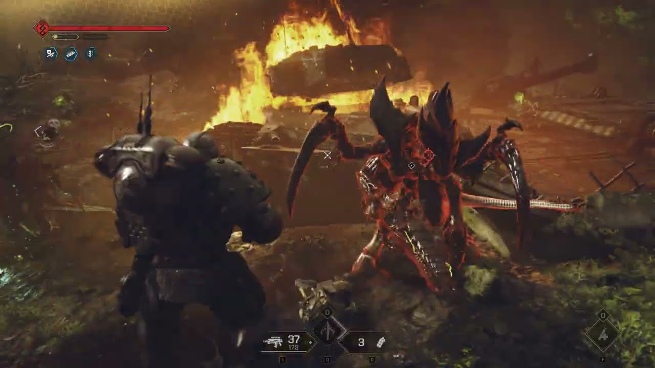 Авангард, Абсолютная сложность, Соло, Операция Ликвидация | Warhammer 40000 SPACE MARINE 2