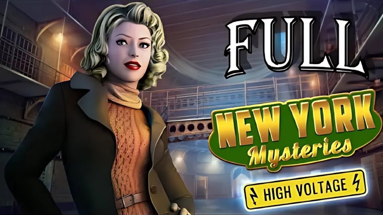 New New York Mysteries 2: High Voltage FULL Game Walkthrough Collector's Edition - ElenaBionGames