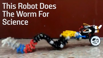 This Robot Does The Worm For Science