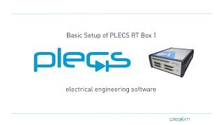 Basic Setup of PLECS RT Box 1
