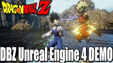 Dragon Ball Z Unreal 4 Engine Demo + Download Link!! SUPPORT THIS!!