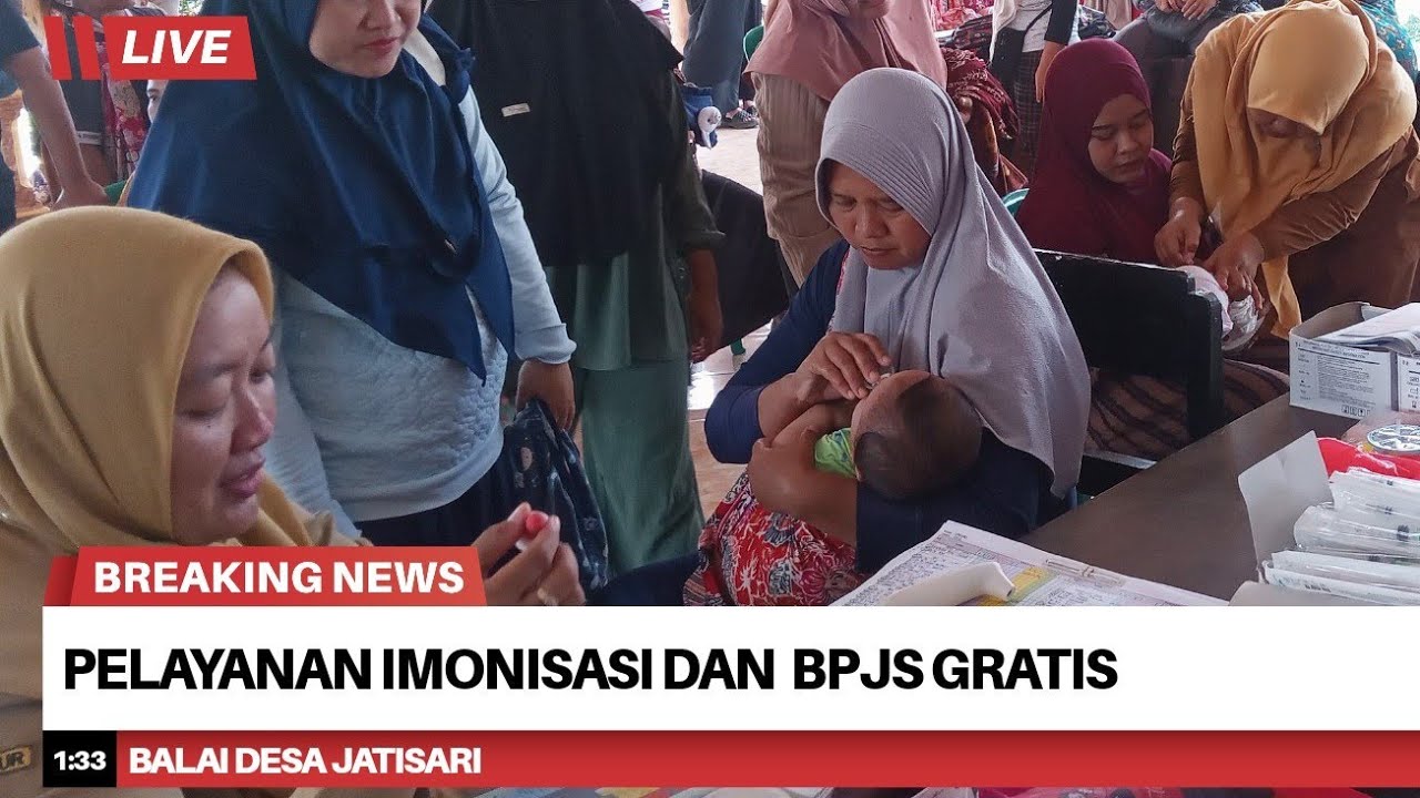 Imunisasi &  BPJS Gratis Bisa Diurus di Desa Sekarang 🤝