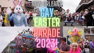 Gay Easter Parade 2023! A New Orleans Easter Tradition! This is One of a Kind! Love is Love! 🏳‍🌈❤