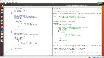 28.1.5 Lab - Use RESTCONF to Access an IOS XE Device