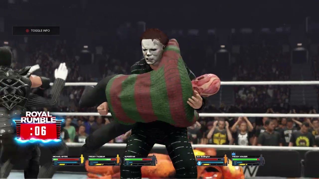 WWER 2K24 25 subscribers special  start of new series royal rumble of custom characters {horror}