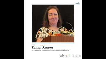 Spotlight on Dima Damen #WomenInELLIS