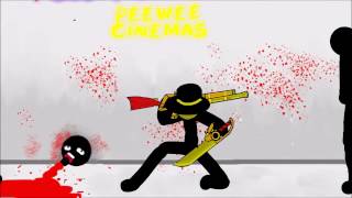 Stick Figure Fight Animation (Head Hunter Collab Entry)