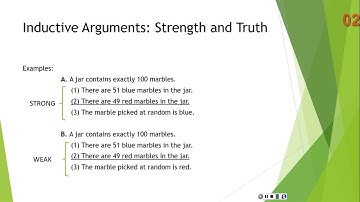 Critical Thinking Lecture: Inductive Arguments (Refresher)