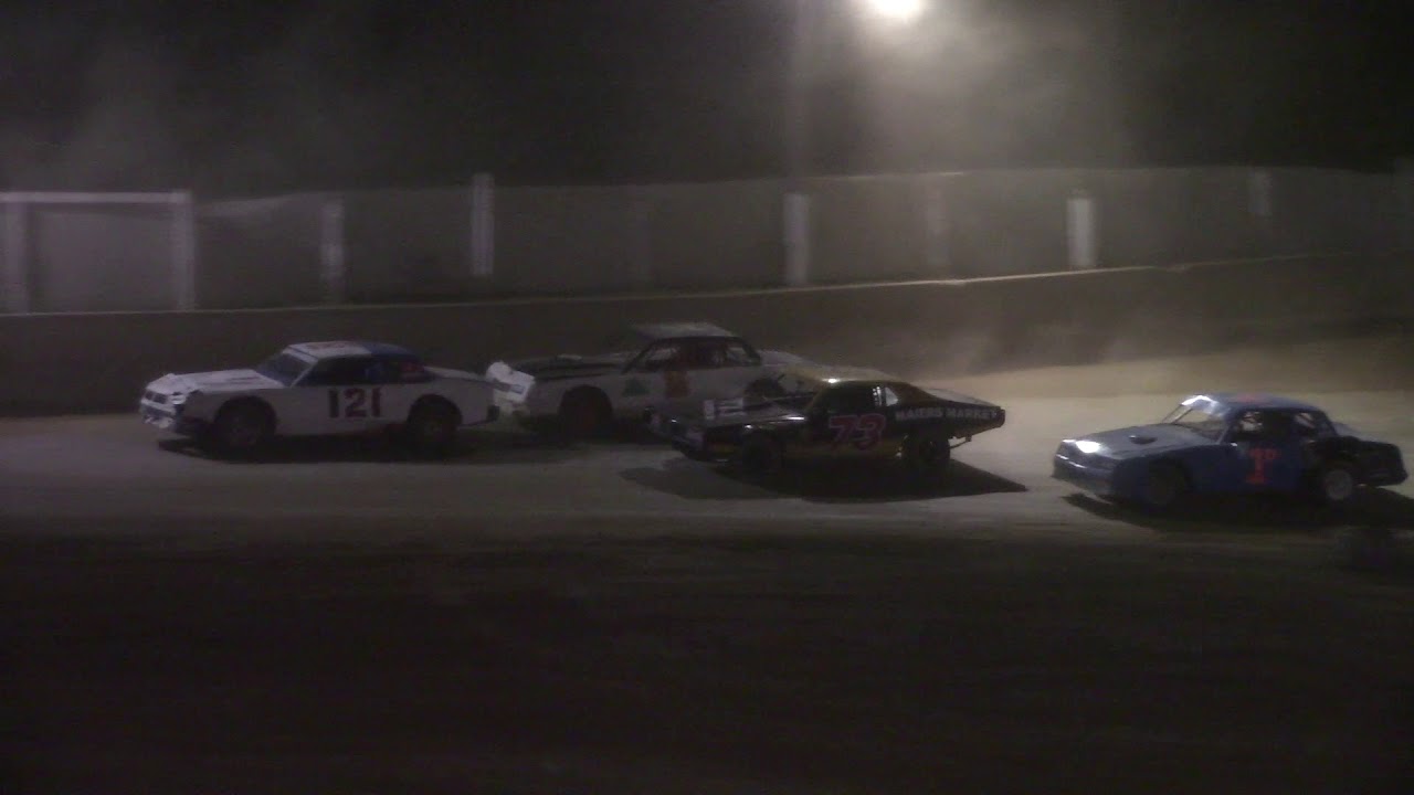 Old Bradford Speedway Pure Stock Feature 82618 YouTube