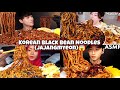 Trying Korean Black Bean Noodles Jajangmyeon Korean Mukbang Eating Show Trying Korean Black Bean Noodles Jajangmyeon Korean Mukbang Eating Show