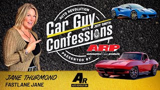 Car Guy Confessions E120 Fastlane Jane, Defensive Driving Teacher, Autocross Racing Corvette