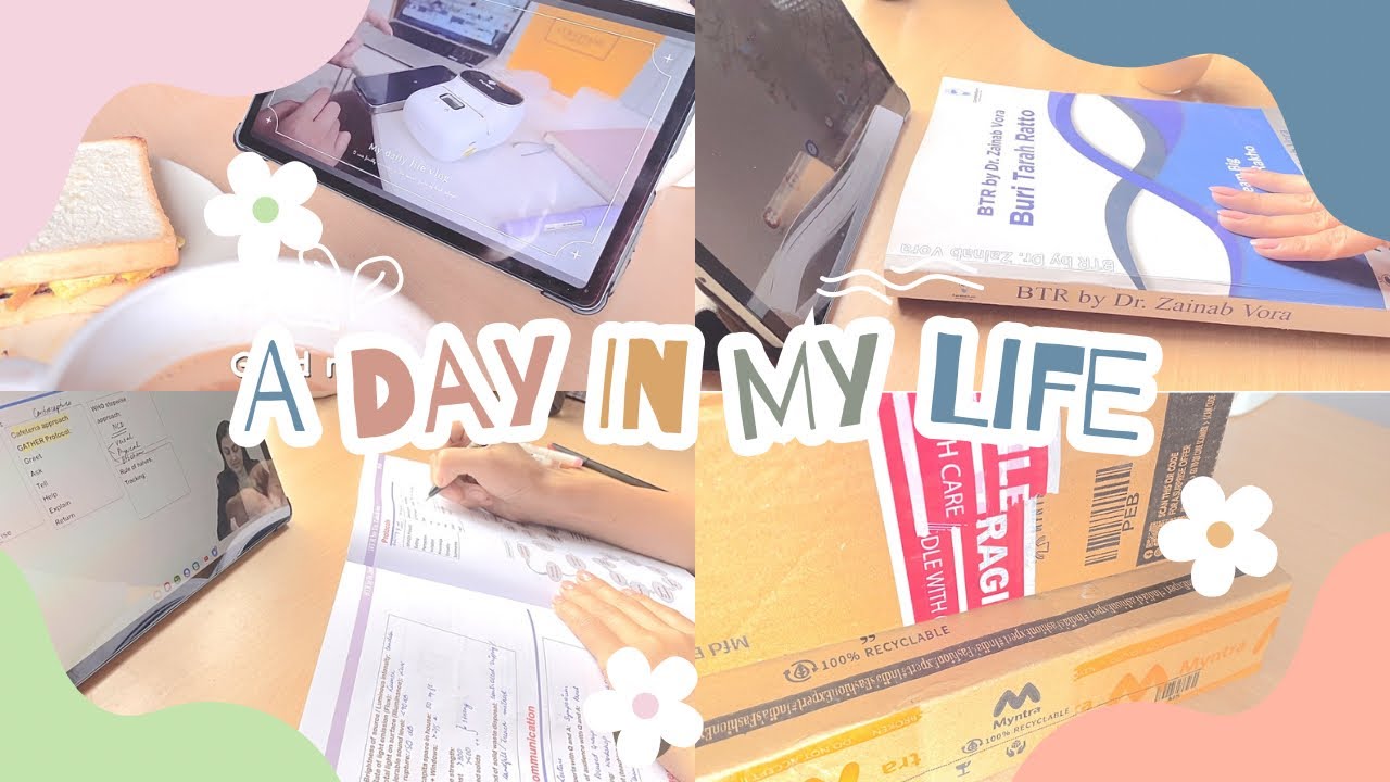A day in my life vlog | productive day | study vlog | neetpg aspirant ...