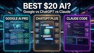 Best $20 AI Subscription in 2026? Google AI Pro vs ChatGPT Plus vs Claude Code