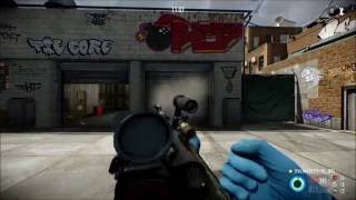 Payday 2 KSP 58 light Machine Gun   Slowmotion