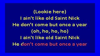 Clarence Carter  - Back Door Santa (karaoke)