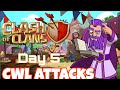 Clash of clans Live : Base Visits 🤗 CWl Attacks Day 5 ⚔️ Join for Fun