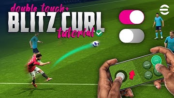 Curl Shot Tutorial in eFootball 2024 Mobile [ Classic + Advance ]
