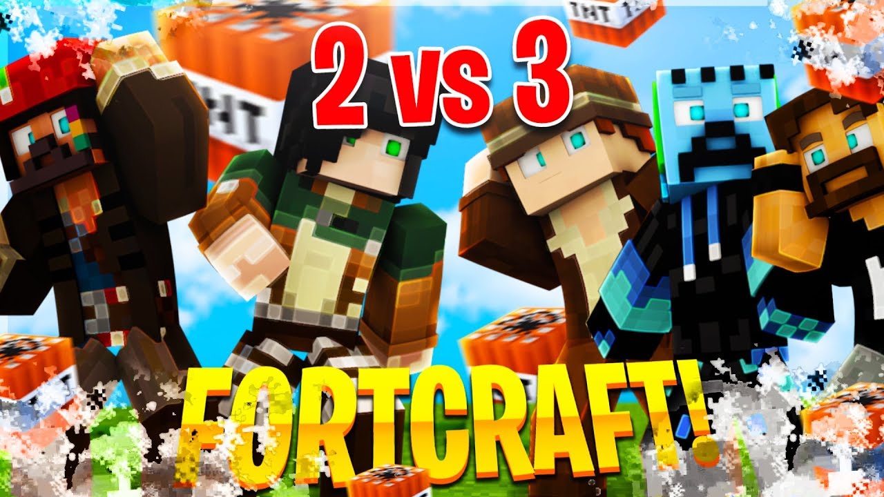FORTCRAFT ESPLOSIVO in TEAM!  - Minecraft ITA w/ Eren Tear Tech Tano