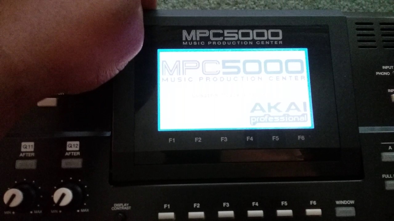 Akai MPC5000 Basic Test