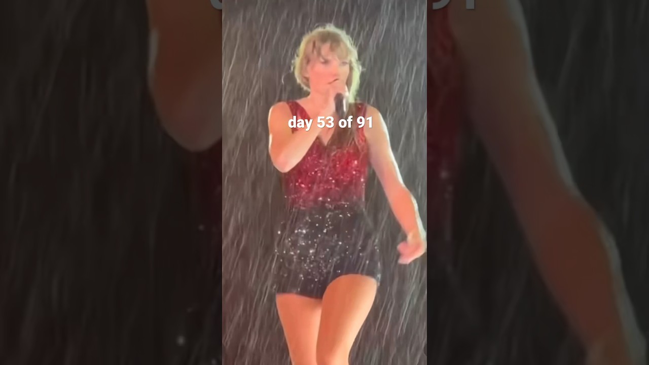 the reality of a Taylor swift rain show #tserastour