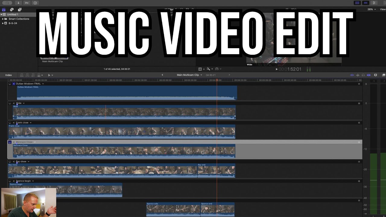 Editing A Music Video Shot ONLY On An iPhone | Recording/Filming A Band ...
