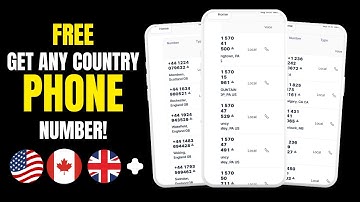 Get Any Country Phone Number [Free]