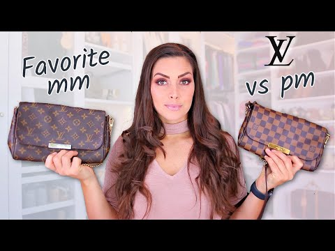 Bag Review: Louis Vuitton Damier Ebene Favorite PM - Coffee and