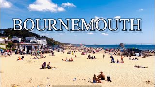 BOURNEMOUTH - Beach tour, May 2023 | Most Beautiful Place in England [4K] Views #travel #top #beach