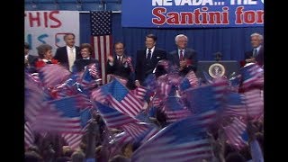 President Reagan's Remarks at a Senate Campaign Rally for James Santini on October 30, 1986