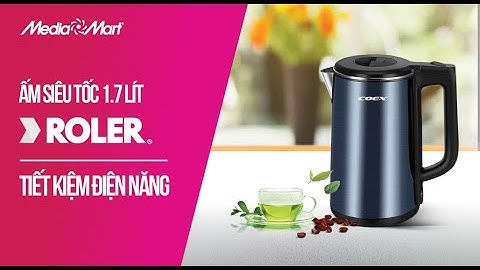Ấm siêu tốc 1.7 Lít Coex: Tiết kiệm điện năng (CK-5112)  - Điện máy MediaMart