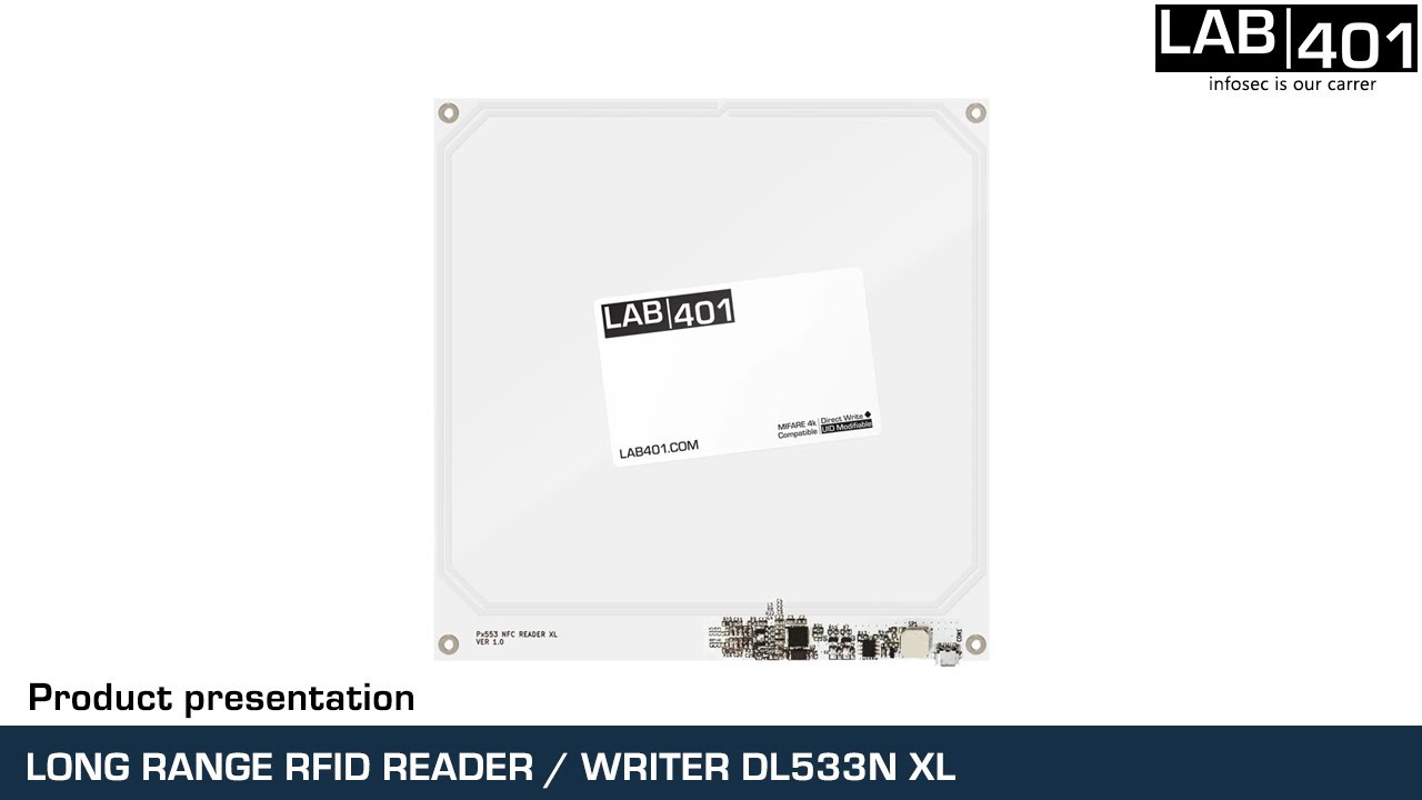 Long Range RFID/NFC Reader/Writer by Lab401.com - YouTube