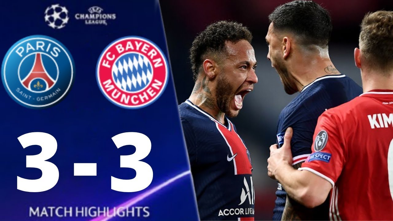 Paris Saint Germain vs Bayern Munich 3-3 Champions League 2021 All Goals And Extended Highlight