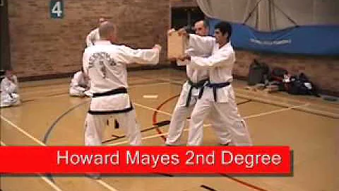 Howard Mayes Jump Back Kick Breaking from about 2004