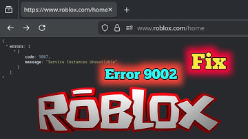 Roblox: Foutcode 9007 Service-instanties niet beschikbaar