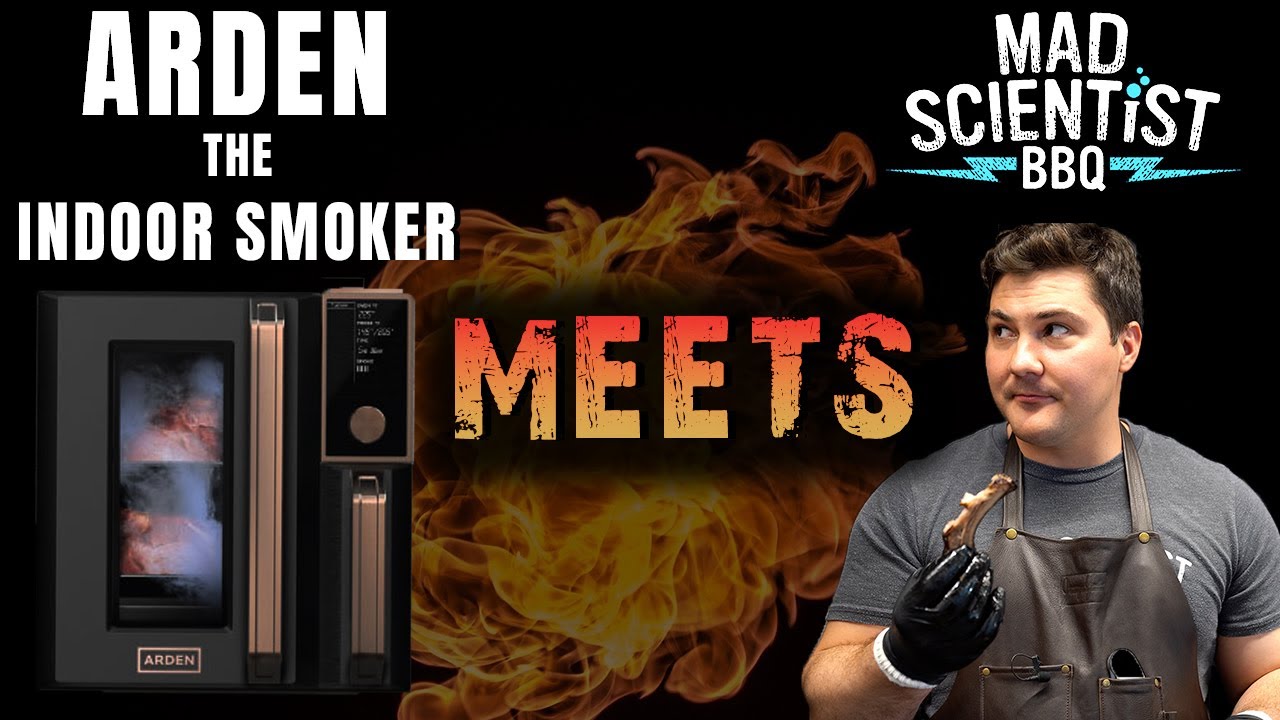Безумный учёный пробует вкус барбекю в коптильне Arden Indoor Smoker