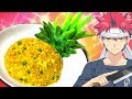 How To Make PINEAPPLE CURRY FRIED RICE from Food Wars! Shokugeki No Soma (Authentic Chinese Recipe)