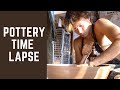 Time Lapse of Throwing Big Bowl | DAX NEWMAN POTTERY