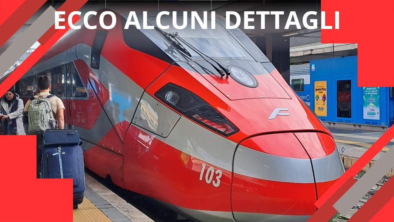 10 curiosità e caratteristiche dell'ETR 1000 | Il treno più veloce d'Italia