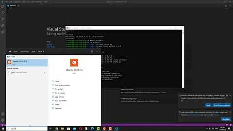 Using VSCode with WSL