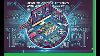 How to control electronic external devices by your computer – USB , Relay