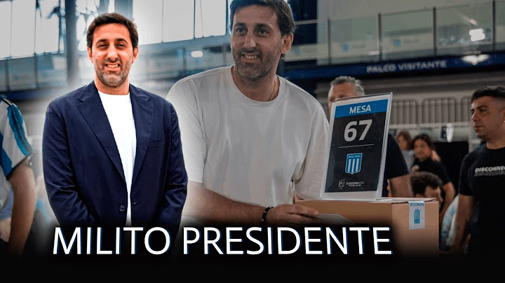 MILITO ES EL NUEVO PRESIDENTE DE RACING, MI OPINIÓN - SALIÓ EL ÍDOLO, NACIÓ EL POLÍTICO