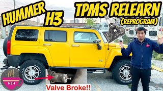 Sports Performance How to: 2006 Hummer H3 TPMS Re-learn / Reprogram Procedure (Works with other H3 Years as well)