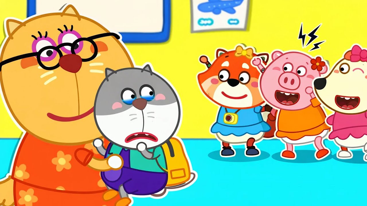 Ven aquí, amigo mío🥳Una celebración de cumpleaños sorpresa para Kasper | Wolfoo en Español