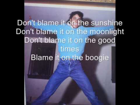 Blame it on the boogie - The Jacksons(lyrics on screen)[HQ] - YouTube