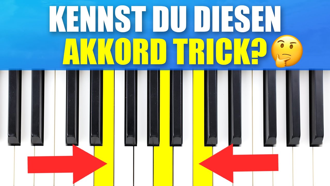 So spielst du deine Akkorde schöner! (Klavier Arpeggios)