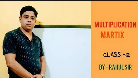 #Quick Matrix Multiplication all Type Class 12th::CBSE, UP BOARD