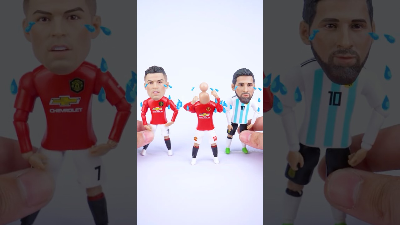 Satisfied with unboxing & Reviews 3 Cristiano Ronaldo & Messi Toys videos