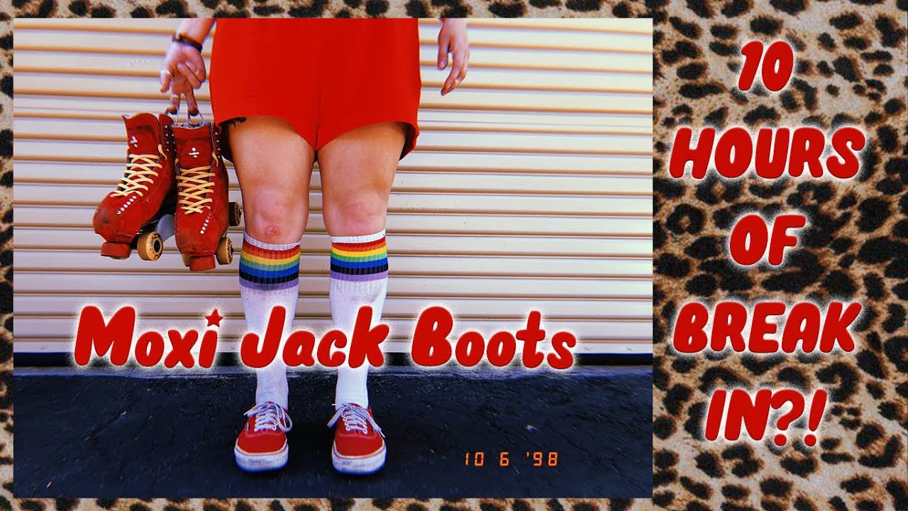 HOW TO BREAK IN THE MOXI JACK BOOT ROLLER SKATES (10 HOURS+) YouTube