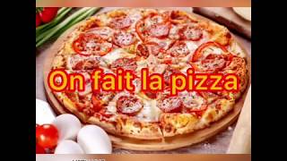 Recette du pizza en français facile FLE A1 // Готовим пиццу на французском